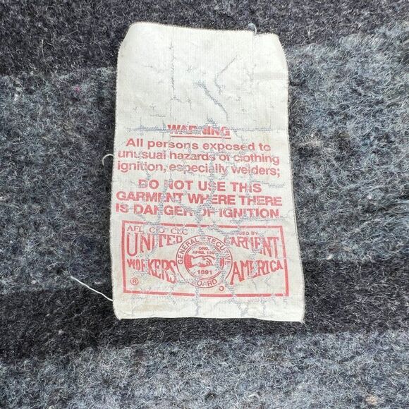 Carhartt Coat Mens Size 42 Vintage C04 Duck Blanket Lined Insulated Chore Jacket - Picture 11 of 11